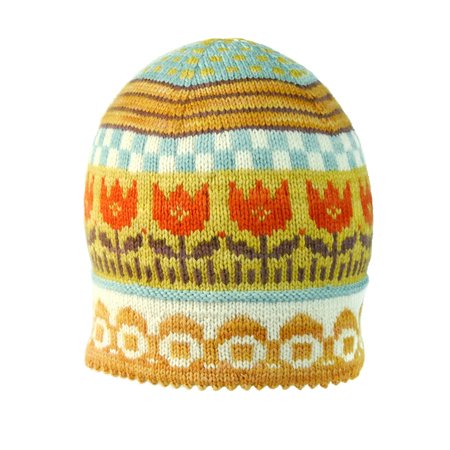 Lady Hat TULIP knitting pattern
