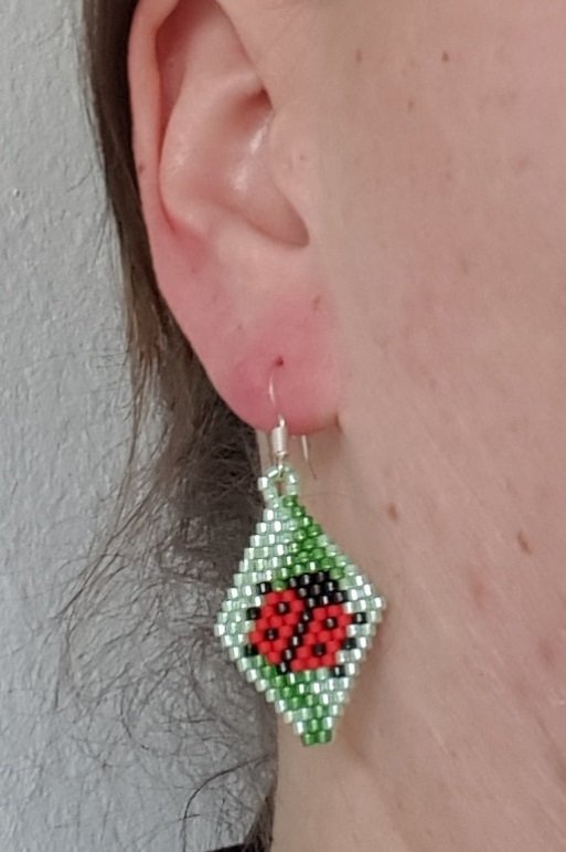 Marienkäfer Ohrringe - Bild 2