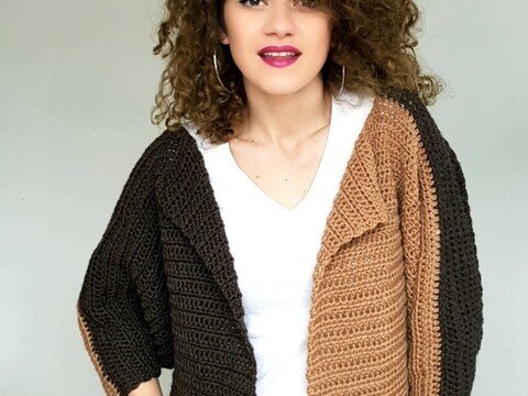 Schokolade und Karamell Jacke