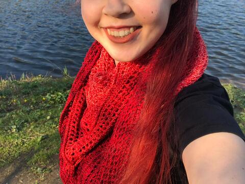 Häkeltuch Chameleon