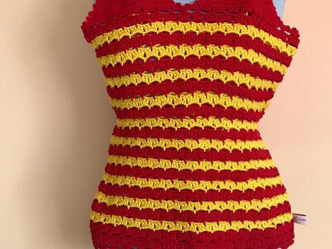 Häkelanleitung Häkeltop Tunika