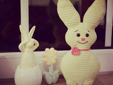 Häkelanleitung Hase Gunter Bunt - Osterhase