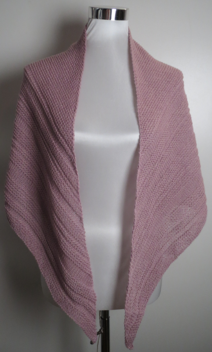 Amber - Stricktuch aus 2 Dreiecken