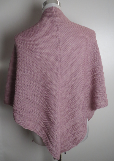 Amber - Stricktuch aus 2 Dreiecken