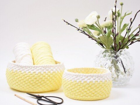 Ribbon Easterbaskets