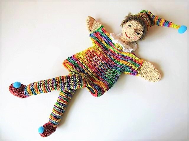 Häkelanleitung Handpuppe Kasperl - Bild 4