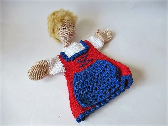 Häkelanleitung Handpuppe Gretel - Bild 4