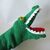Häkelanleitung Handpuppe Krokodil