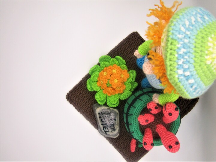 Gartenglück " Floh und sein Wurmhotel"