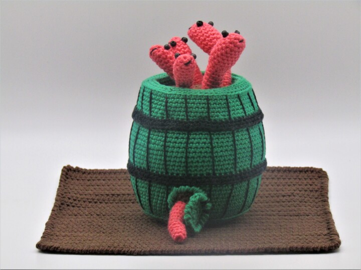 Gartenglück " Floh und sein Wurmhotel"