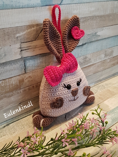 Häkelanleitung Häschen-Anhänger