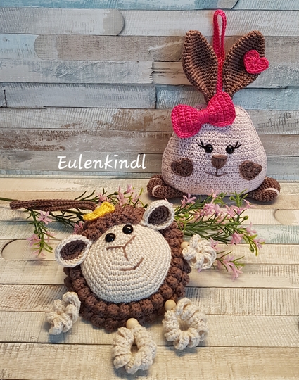 Häkelanleitung Häschen-Anhänger