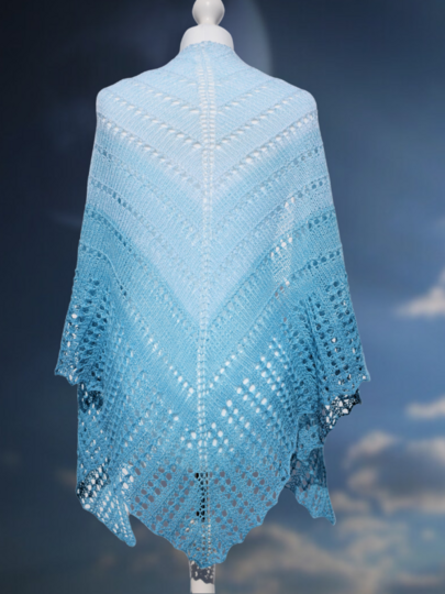 Strickanleitung Dreieckstuch Place in Heaven