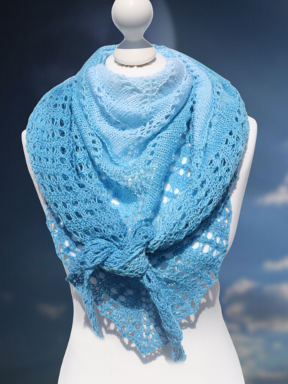 Strickanleitung Dreieckstuch Place in Heaven