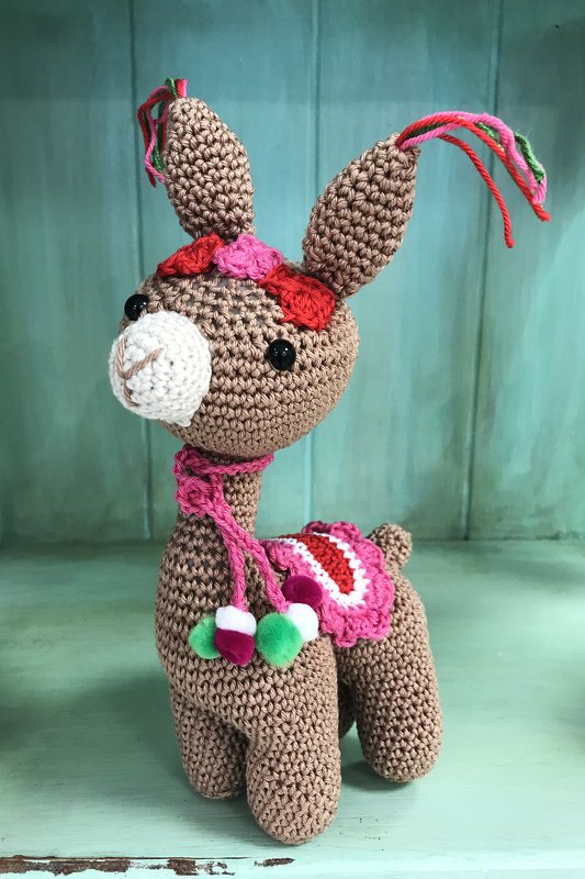 Alfred das Alpaka, Häkelanleitung - Bild 4