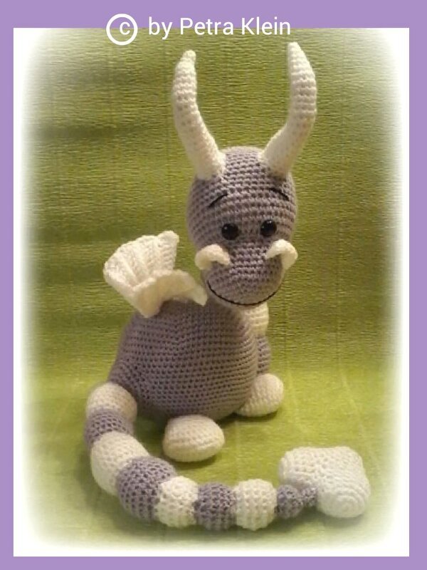Häkelanleitung Amigurumi / Denno, der kleine Drache - Bild 2