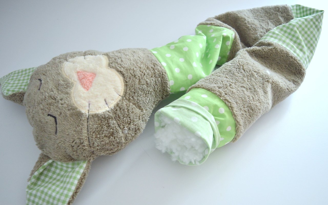 E-Book Bettschlange Katze Kimba - Nähanleitung, Schnittmuster mit Maßangaben - Bild 2