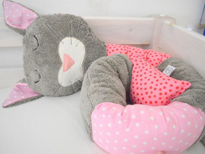 E-Book Bettschlange Katze Kimba - Nähanleitung, Schnittmuster mit Maßangaben