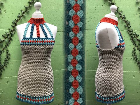 sommerliches Shirt oder Minikleid "CHER"