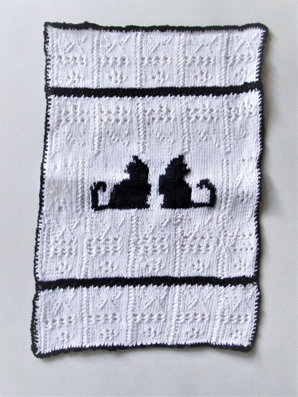 Strickanleitung_Läufer Kätzchen