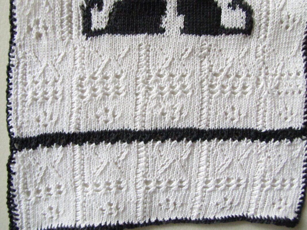 Strickanleitung_Läufer Kätzchen - Bild 6