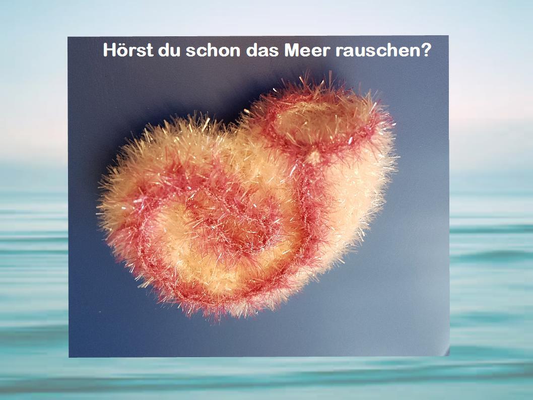 Häkelanleitung: Schnecke Schwammgarn