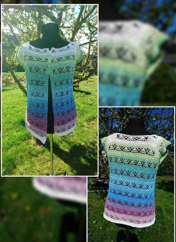 Häkelweste Holiday´s