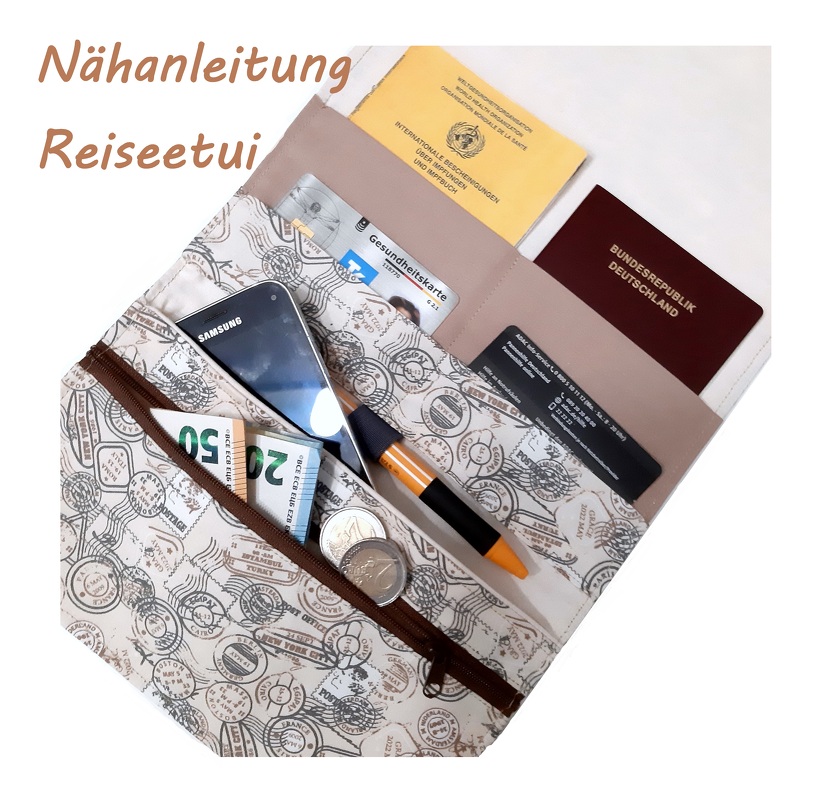 Nähanleitung für ein Reiseetui