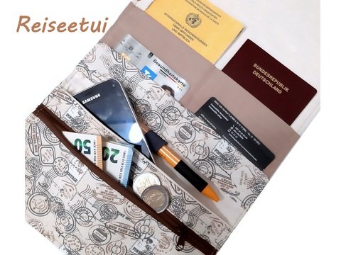 Nähanleitung für ein Reiseetui