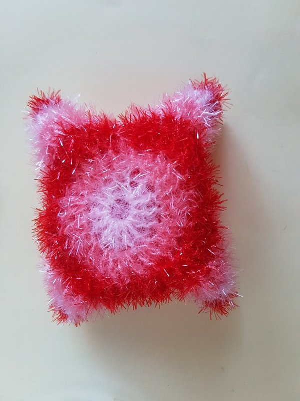 Häkelanleitung - Schwamm mit besonders guter Handhabung