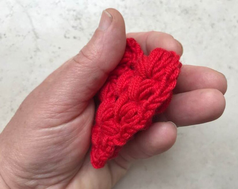 nettes Herzchen - Crochet