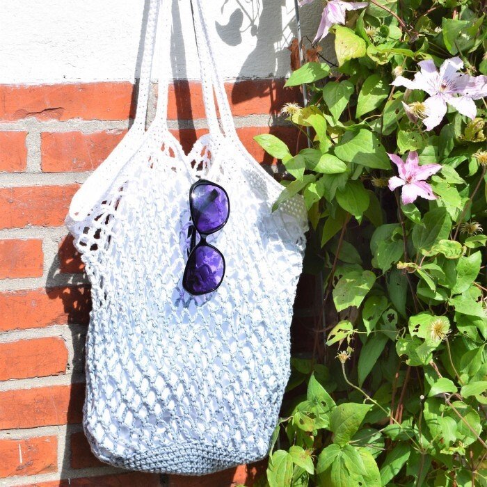 Ombre Beach Bag - Crochet