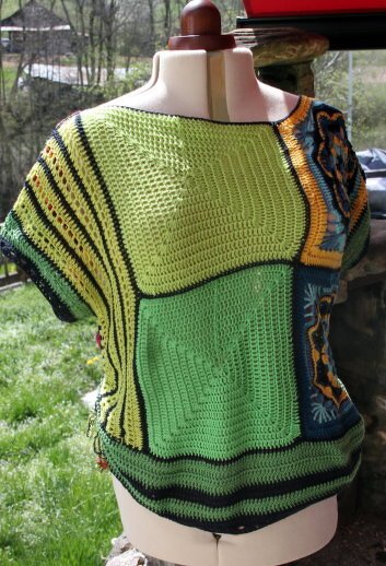 Häkelanleitung Summer-Flower Shirt - Bild 3