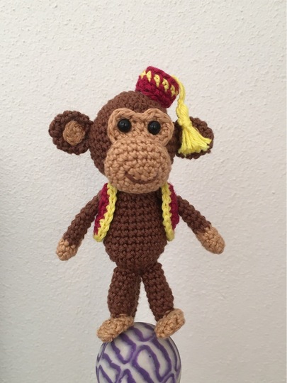 Häkelanleitung Affe Cocolino