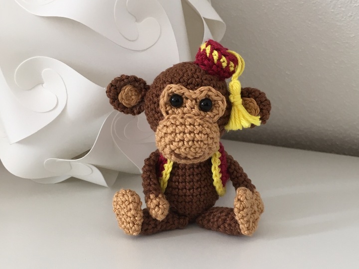 Häkelanleitung Affe Cocolino