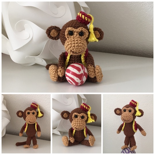 Häkelanleitung Affe Cocolino