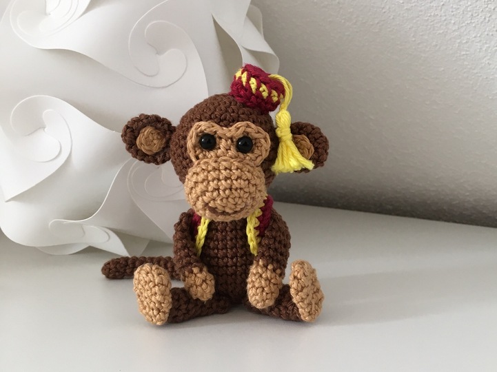 Häkelanleitung Affe Cocolino