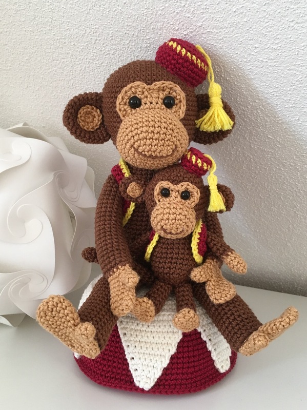 Häkelanleitung Affe Coco und Cocolino - Bild 2