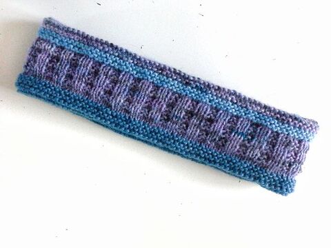 Classics - Stirnband Mustermix stricken Ohrenwärmer