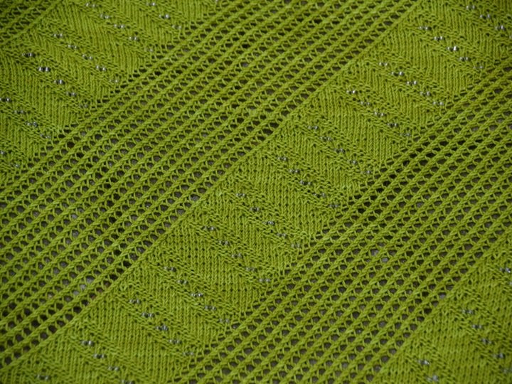 Das Grüne Tuch (Das auch ein Schal werden kann)