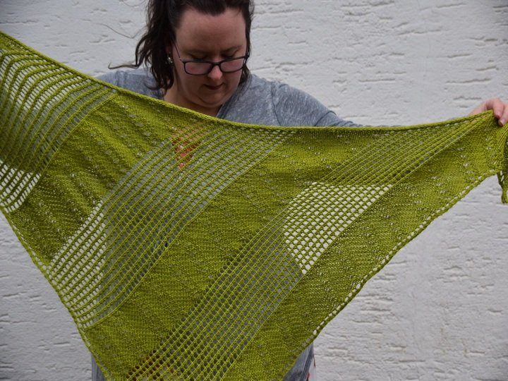 Das Grüne Tuch (Das auch ein Schal werden kann)