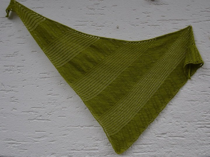 Das Grüne Tuch (Das auch ein Schal werden kann)