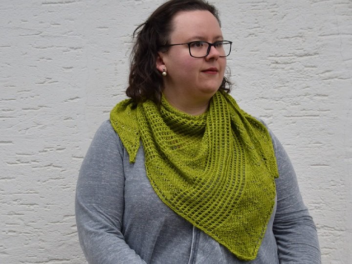 Das Grüne Tuch (Das auch ein Schal werden kann)