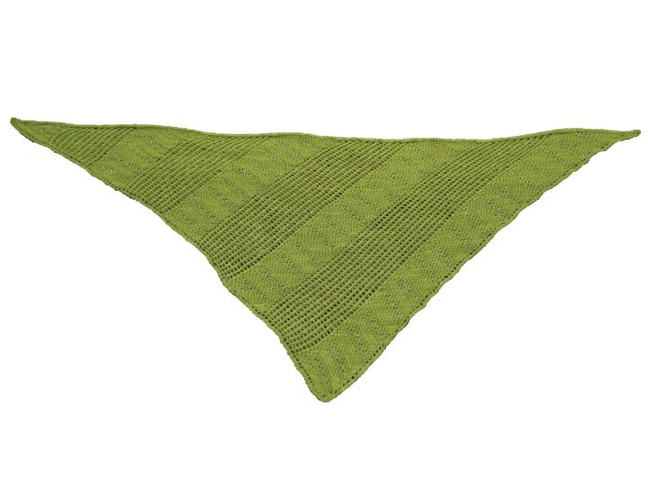 Das Grüne Tuch (Das auch ein Schal werden kann)