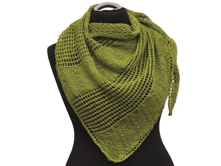 Das Grüne Tuch (Das auch ein Schal werden kann)