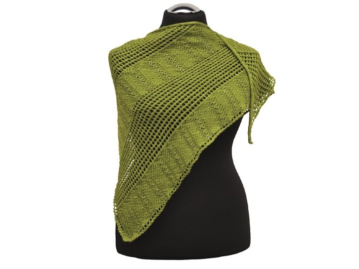 Das Grüne Tuch (Das auch ein Schal werden kann)