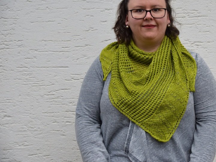 Das Grüne Tuch (Das auch ein Schal werden kann)