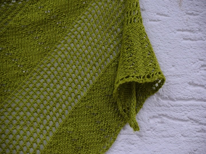 Das Grüne Tuch (Das auch ein Schal werden kann)