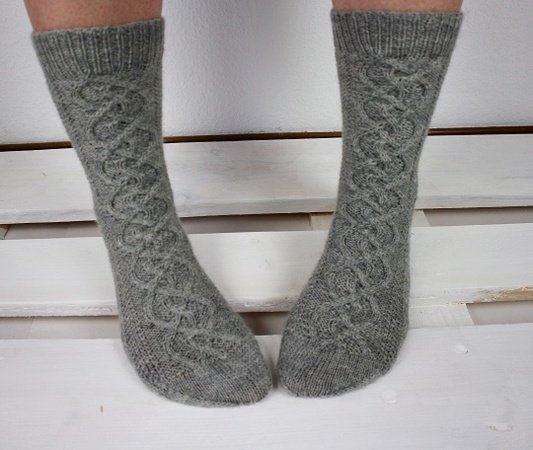 Knitting pattern Socks "Helix"