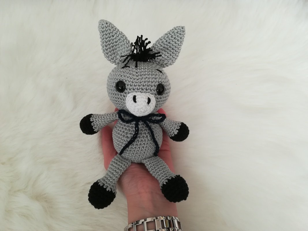 Crochet Pattern Emil the Donkey, Amigurumi, crochet Donkey - Image 2